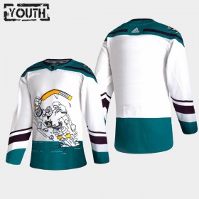 Anaheim Ducks Blank 2020-21 Reverse Retro Authentic Shirt - Kinderen